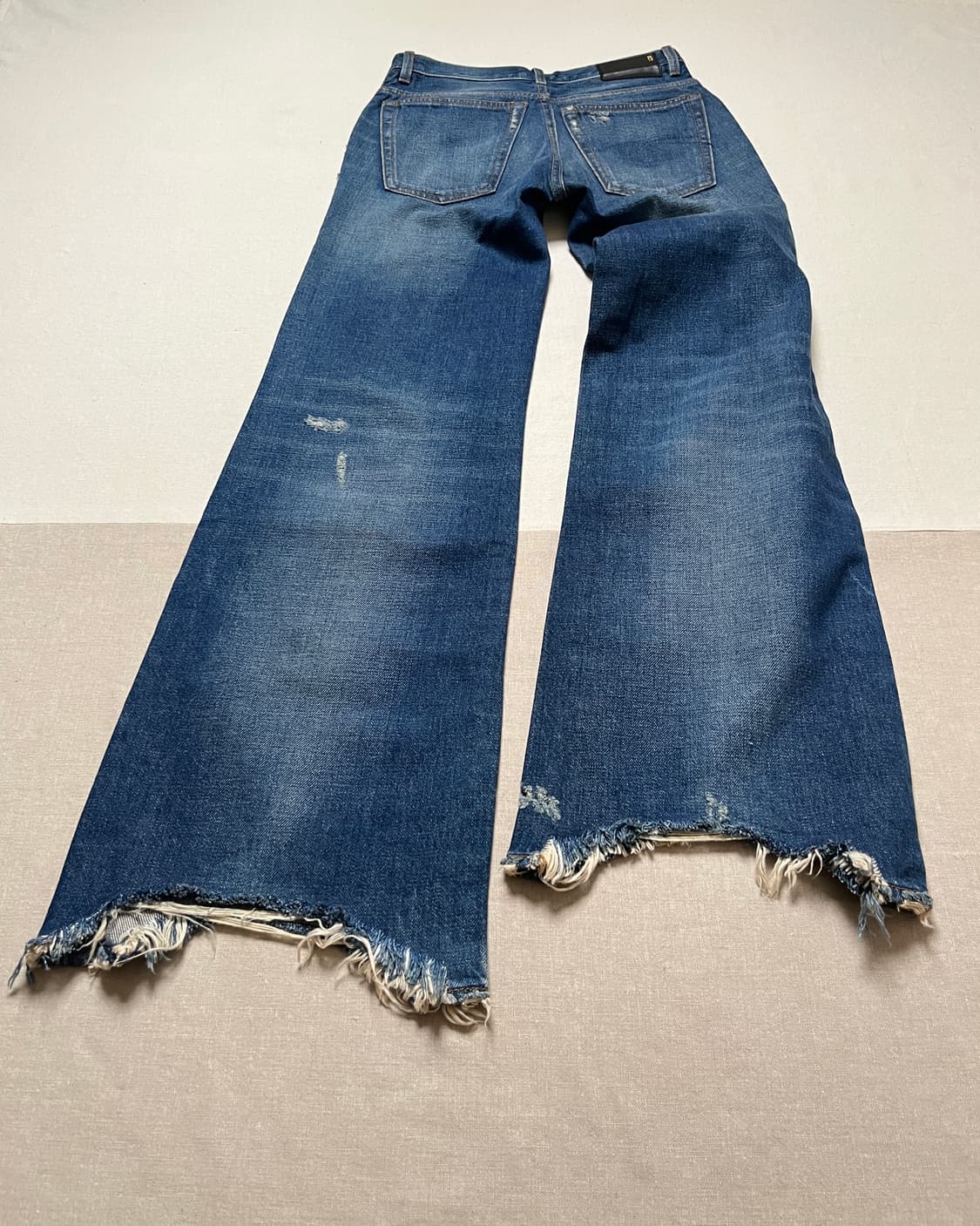 R13 jane 플레어 데미지 데님 팬츠 제인  상품이미지5