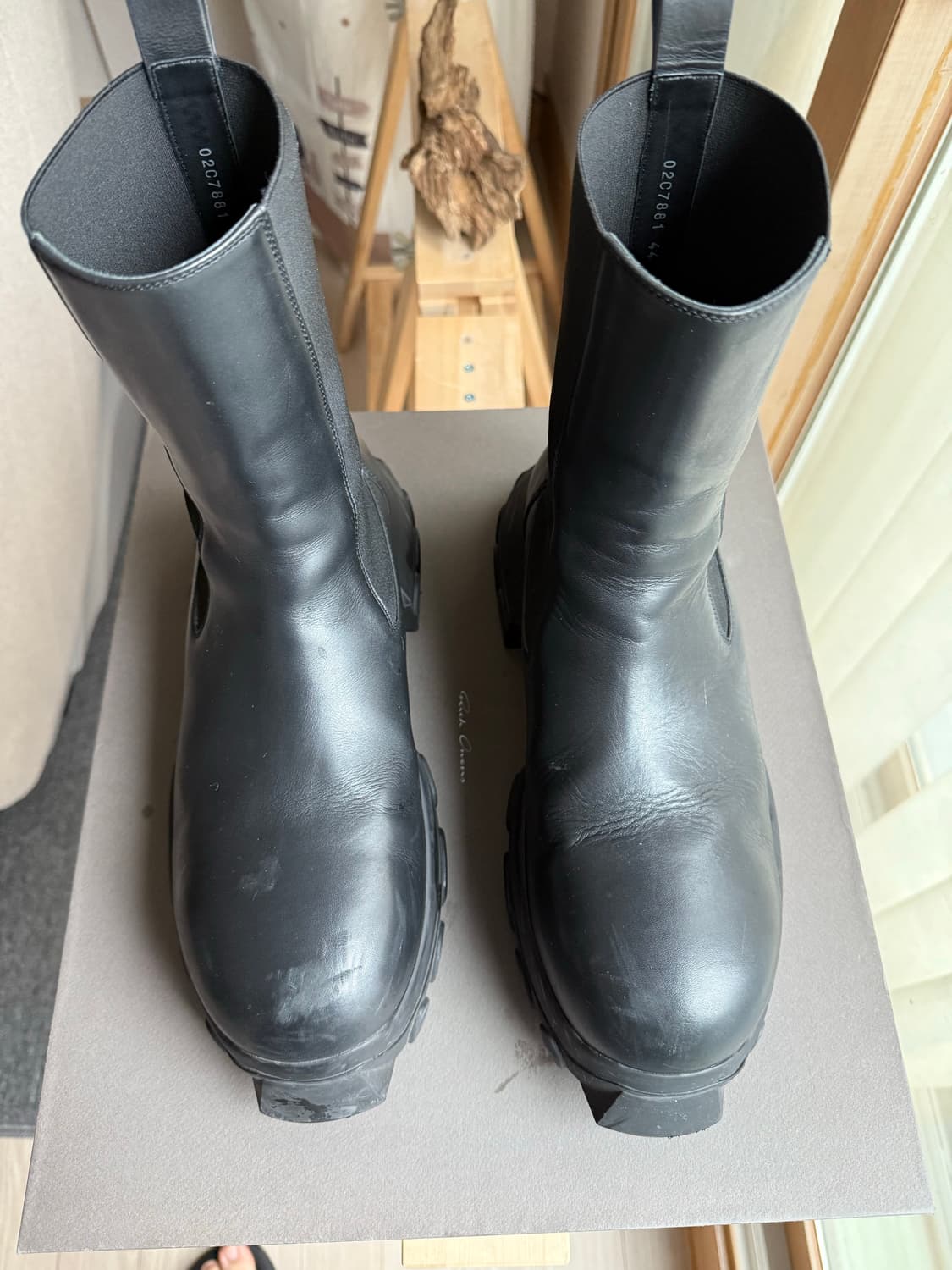 릭오웬스 44 보조 트렉터 부츠 상품이미지2