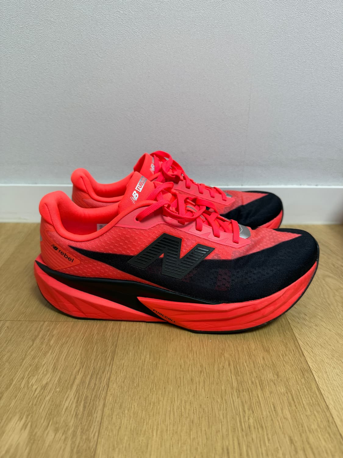 뉴발란스 퓨어셀 레벨v5 얼전트 레드 275 2E 상품이미지2