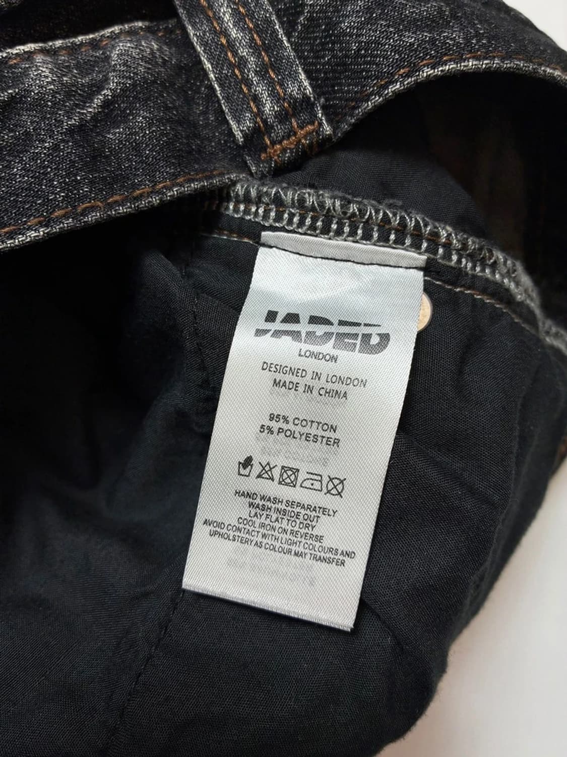 제이드런던 펑크 스터드 에이징 스트레이트 데님 팬츠 PN9147 상품이미지8