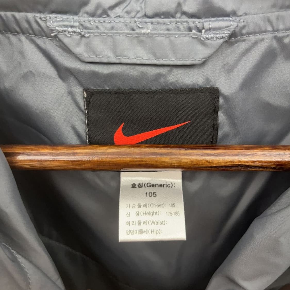 나이키 올드스쿨 레트로 아노락 바람막이 후드 조끼 105 C07961 상품이미지5