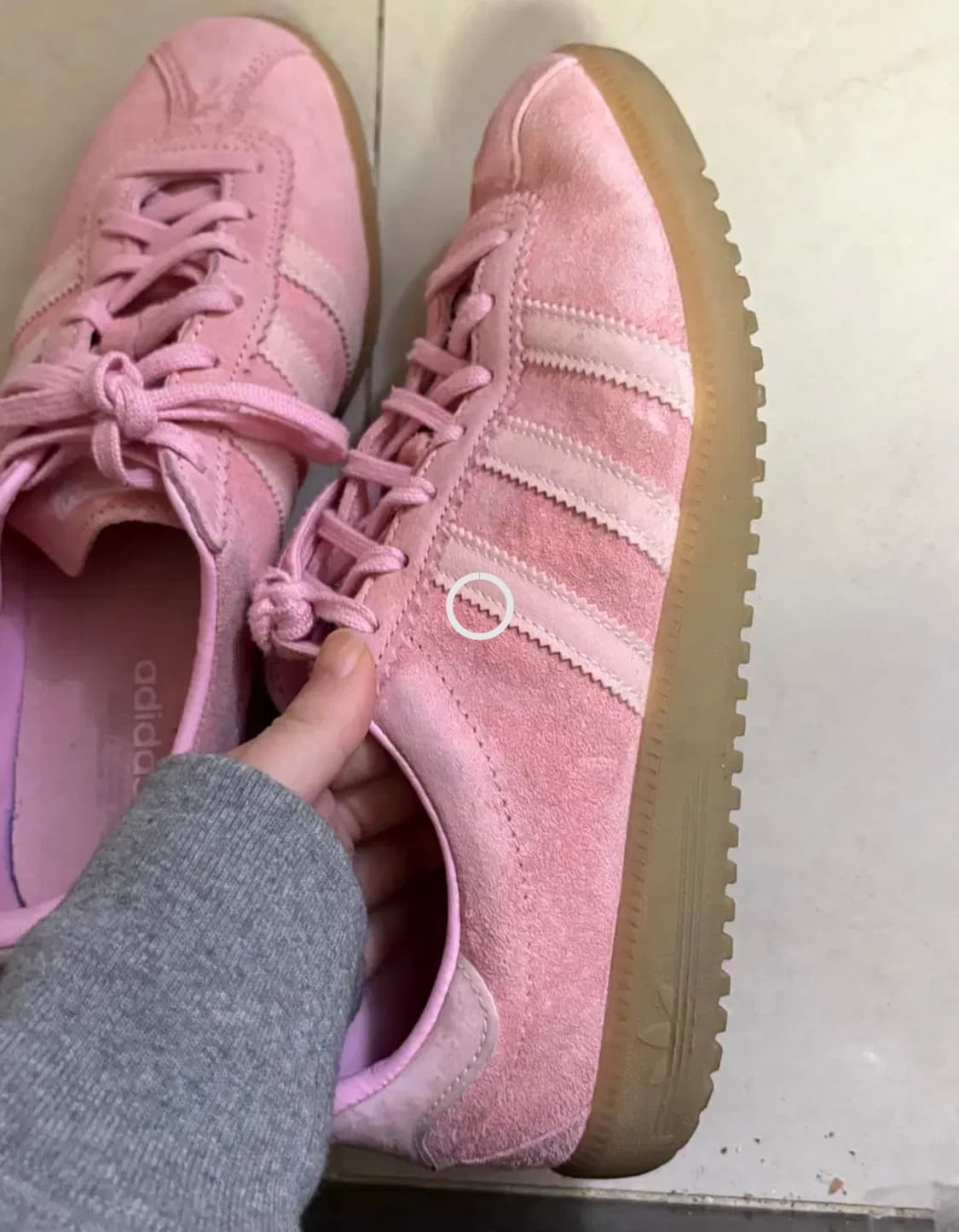 아디다스 버뮤다 글로우 핑크 240 상품이미지4