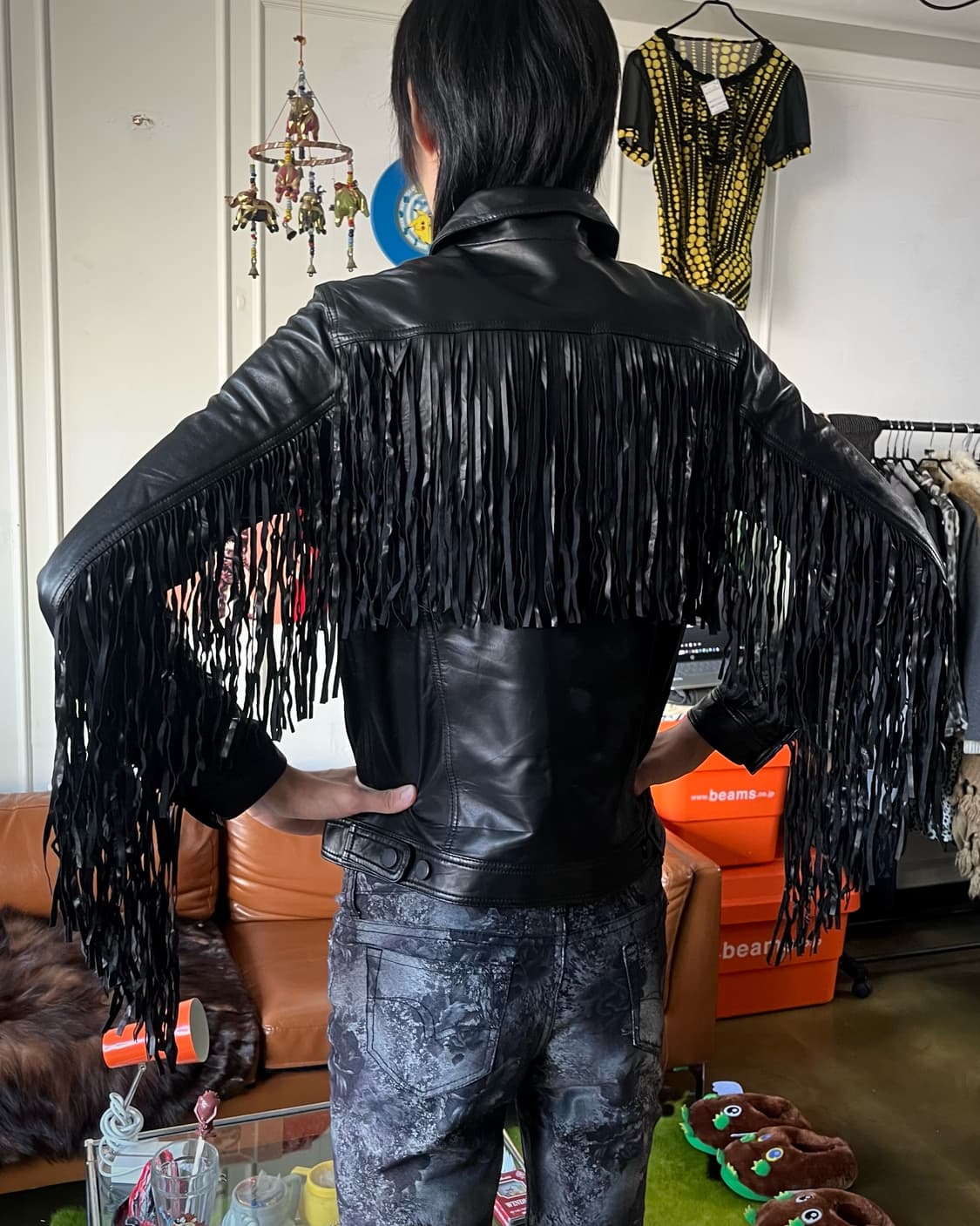 JOSEPH Real Lambskin Fringe Jacket 상품이미지3