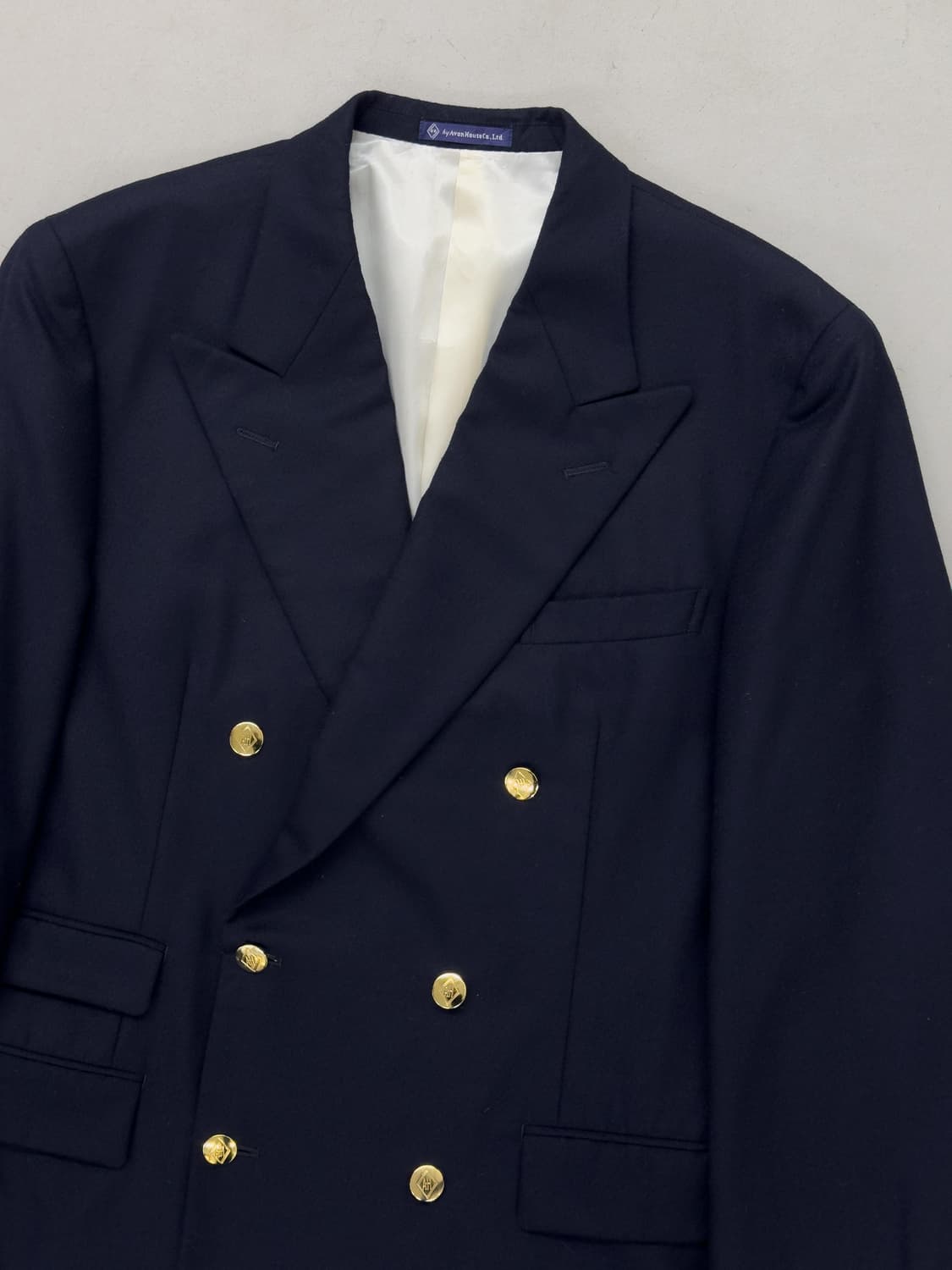 Avon house 네이비 금장 블레이저 상품이미지3