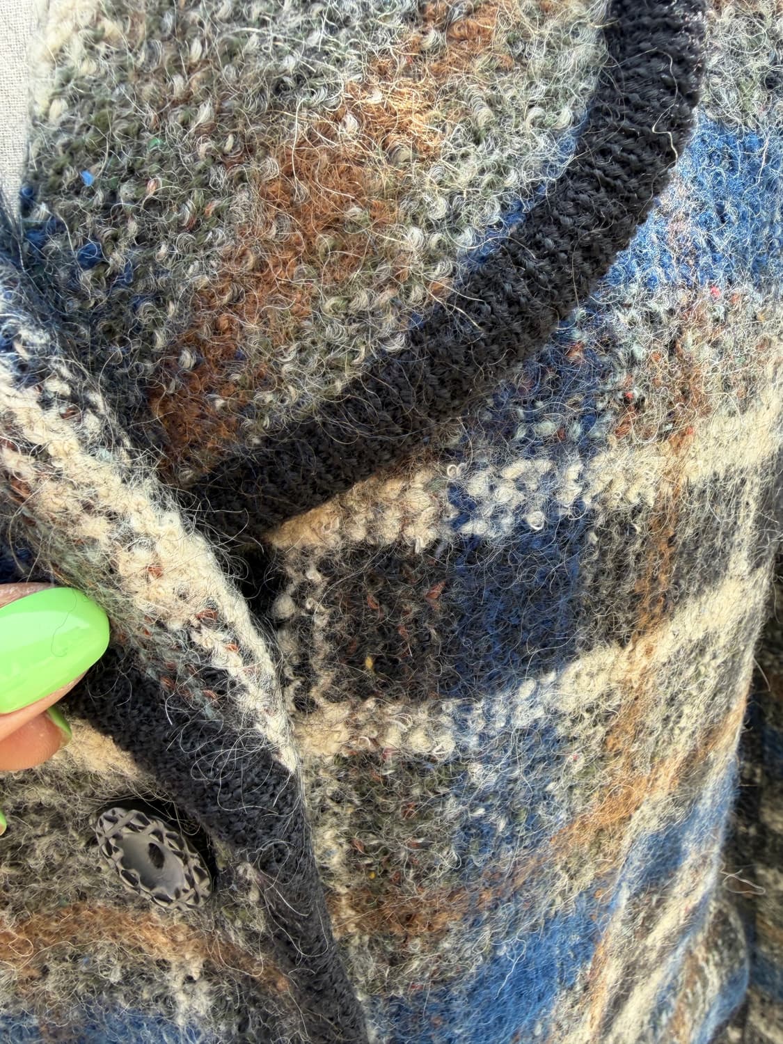 Missoni 미쏘니 모헤어 체크 자켓 상품이미지3