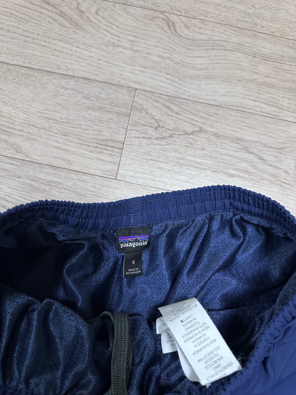 (S) 파타고니아 배기스 롱스 7인치 타이드풀 블루 상품이미지2