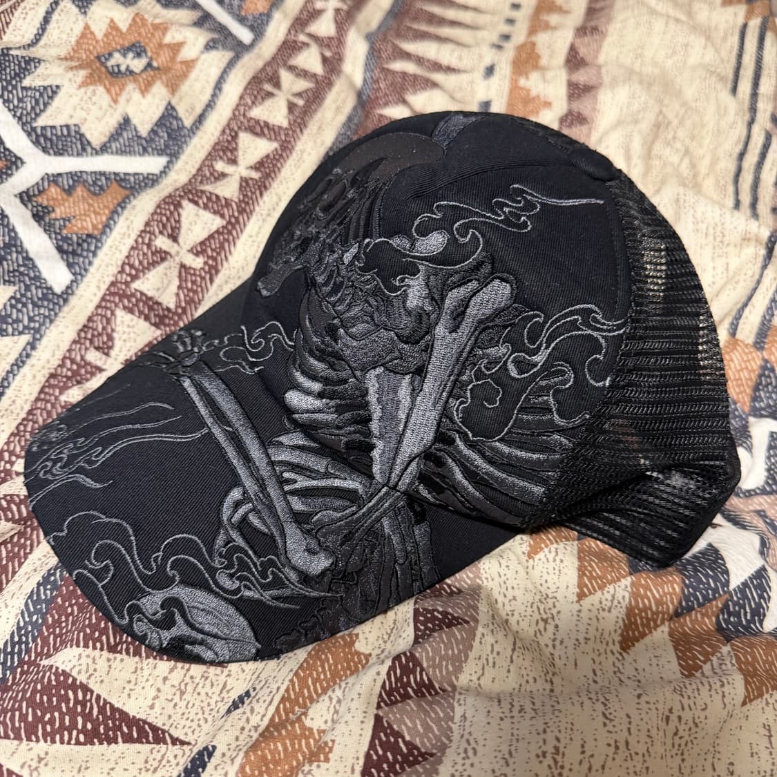 카라쿠리 타마시 우타가와 쿠니요시 메쉬캡 상품이미지2