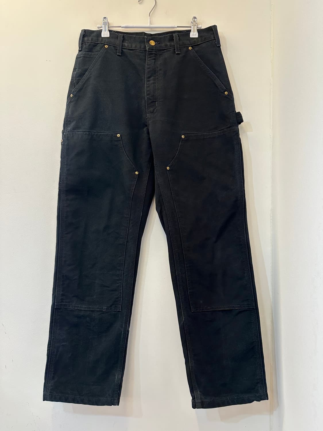07s 칼하트 더블니 블랙 32x30 상품이미지1