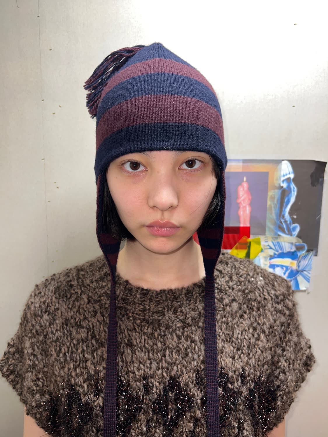 Vivienne Westwood 비비안 플랩워치 태슬니트비니 상품이미지6