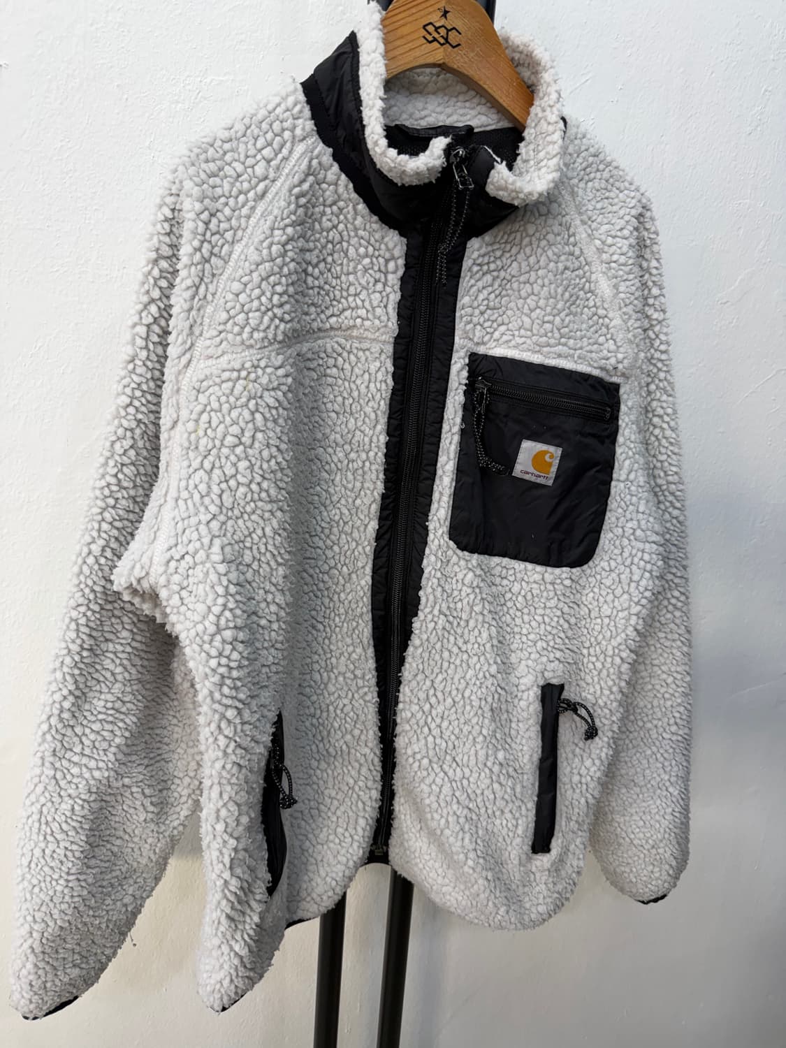 정품) 칼하트 뽀글이 플리스 자켓 M  상품이미지2
