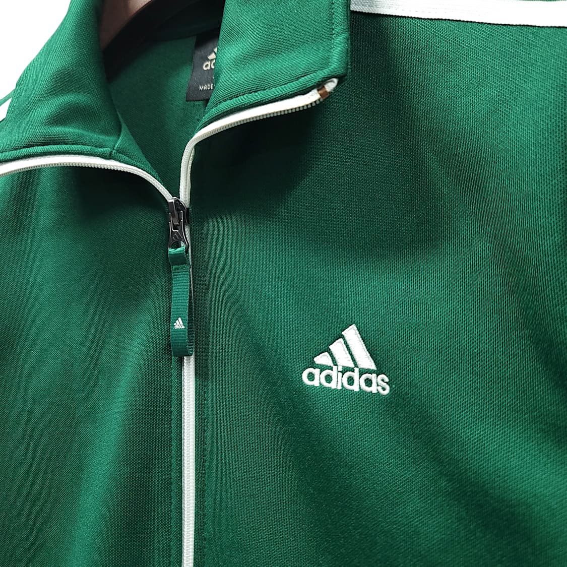 [95] 아디다스 그린&화이트라인 클래식 퍼포먼스 트랙탑 져지 상품이미지5