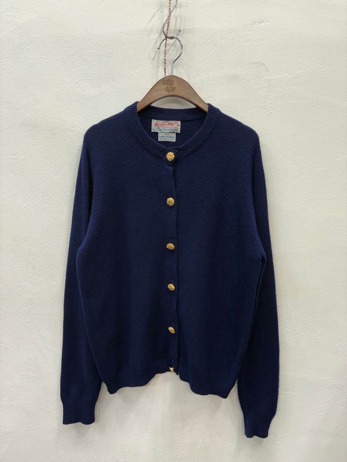 Ballantyne 발렌타인 캐시미어 가디건 상품이미지1
