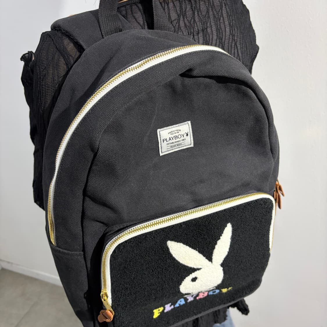 플레이보이 토끼 백팩 가방 상품이미지2