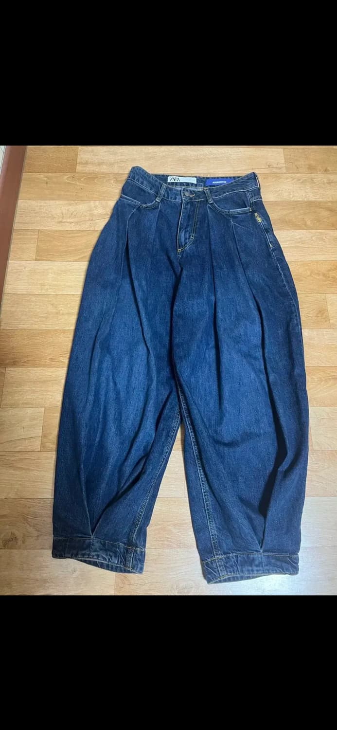 아더에러x자라 와이드 레그 진 상품이미지1