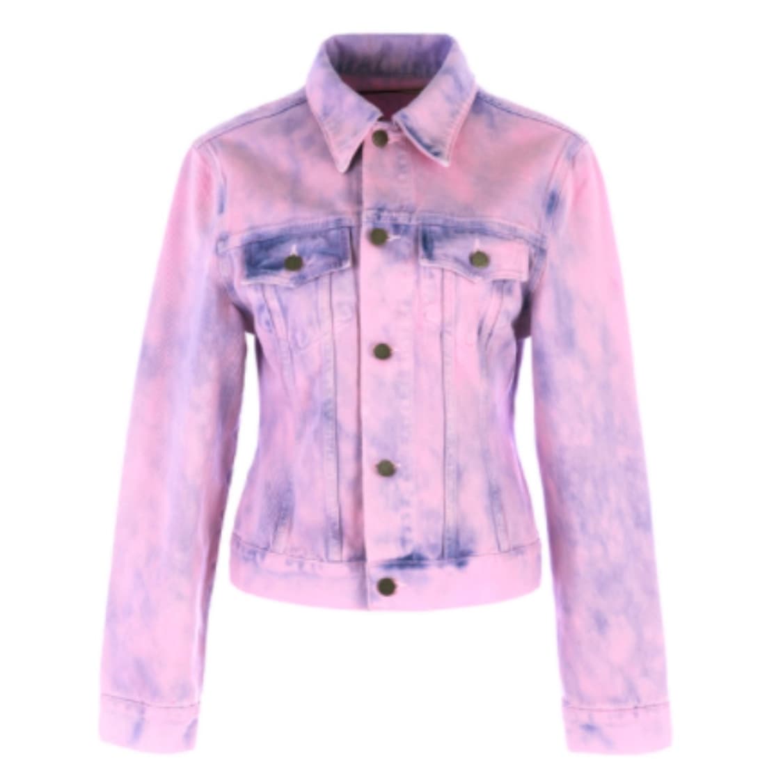 더오픈프로덕트 타이다이 데님 자켓 (핑크) 상품이미지2
