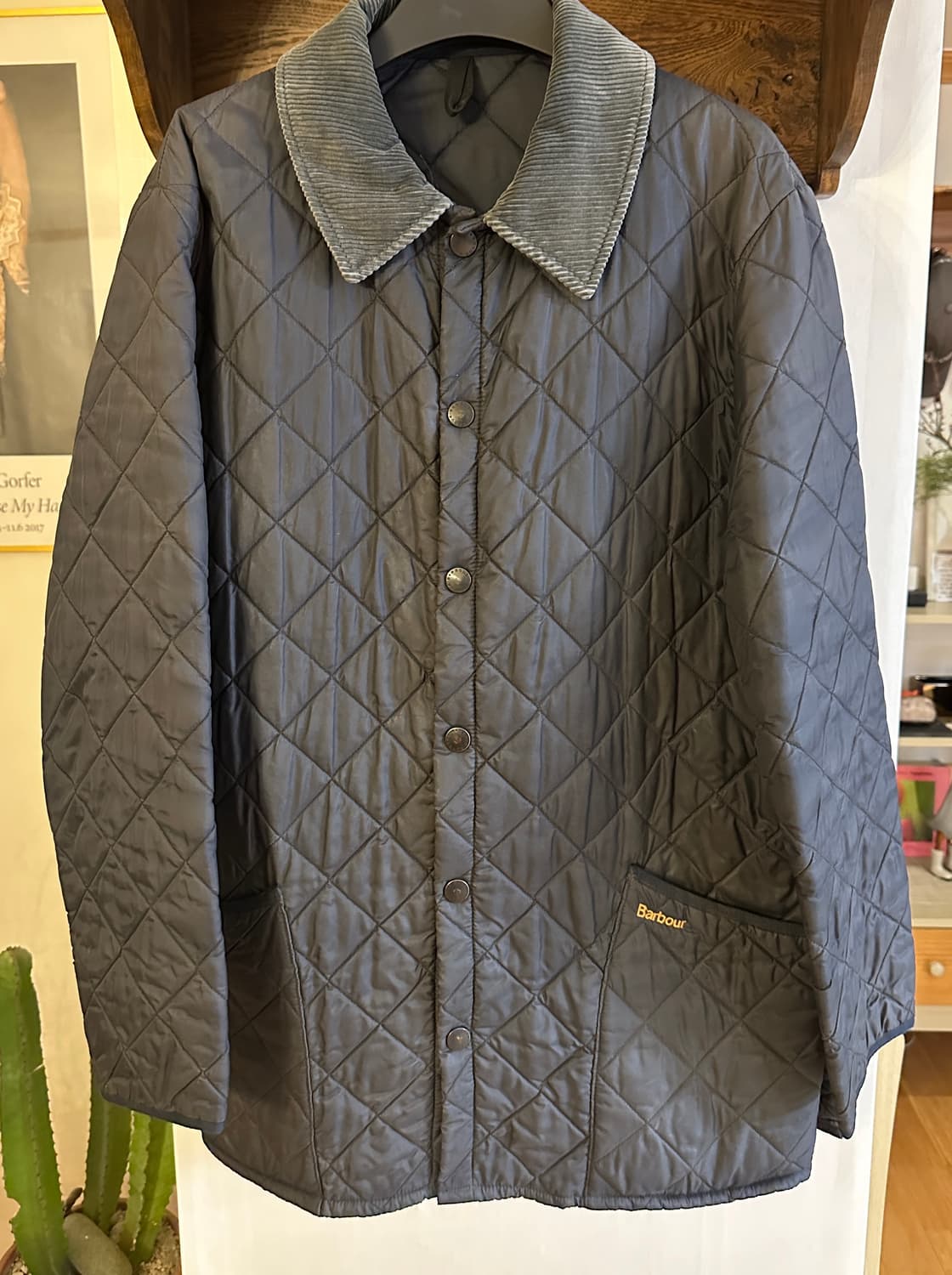 바버 Barbour 퀼팅 자켓 네이비 (105) 상품이미지1