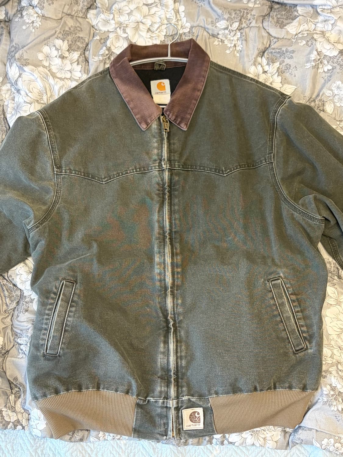 [XL] 칼하트 J14 산타페 워크자켓 모스그린 상품이미지2