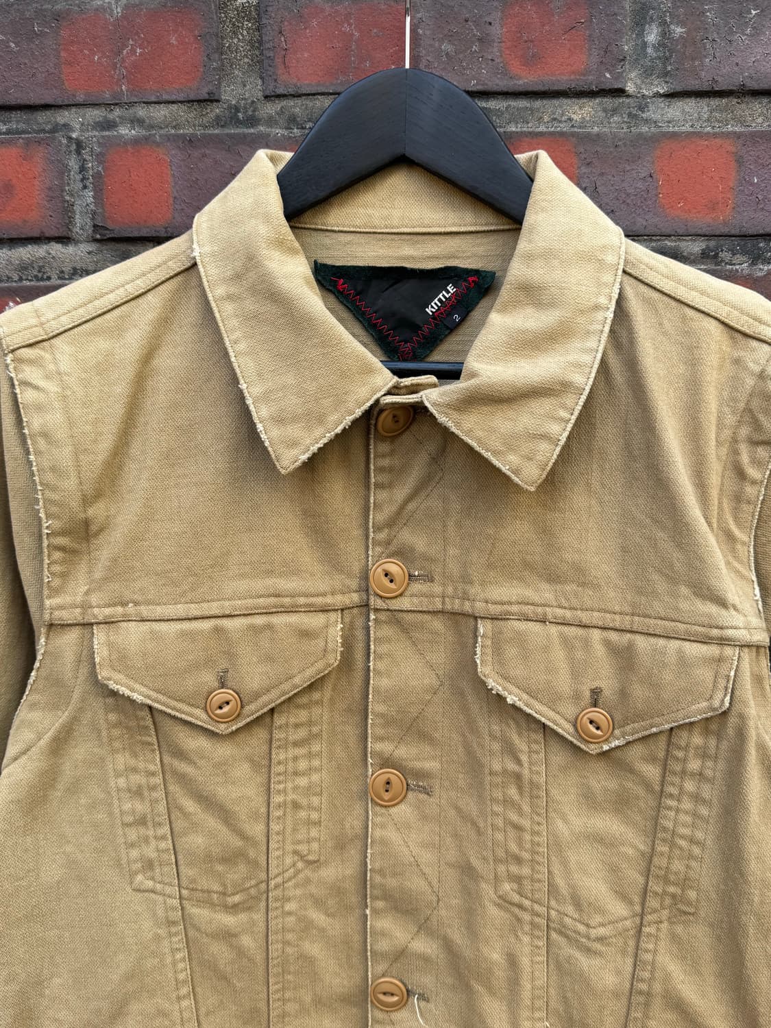 Kittle 키틀 지퍼 디테일 트러커자켓  상품이미지3