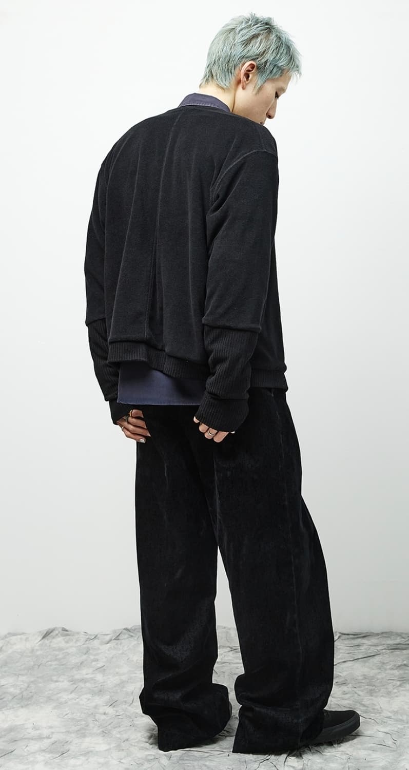 해칭룸 리버시블 레이어 가디건 블랙 5(XL) 상품이미지7