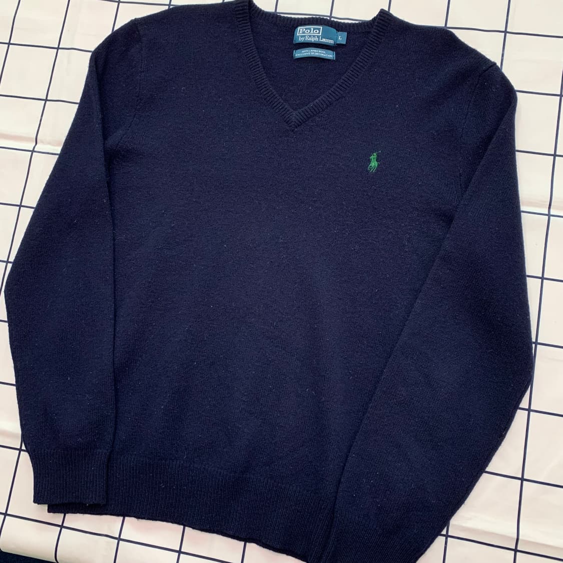 폴로 랄프로렌 브이넥 니트 상품이미지1