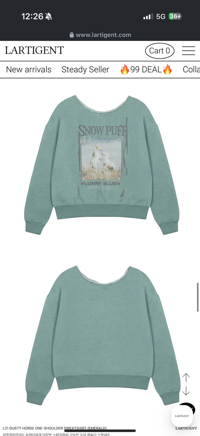 라티젠 맨투맨 상품이미지3