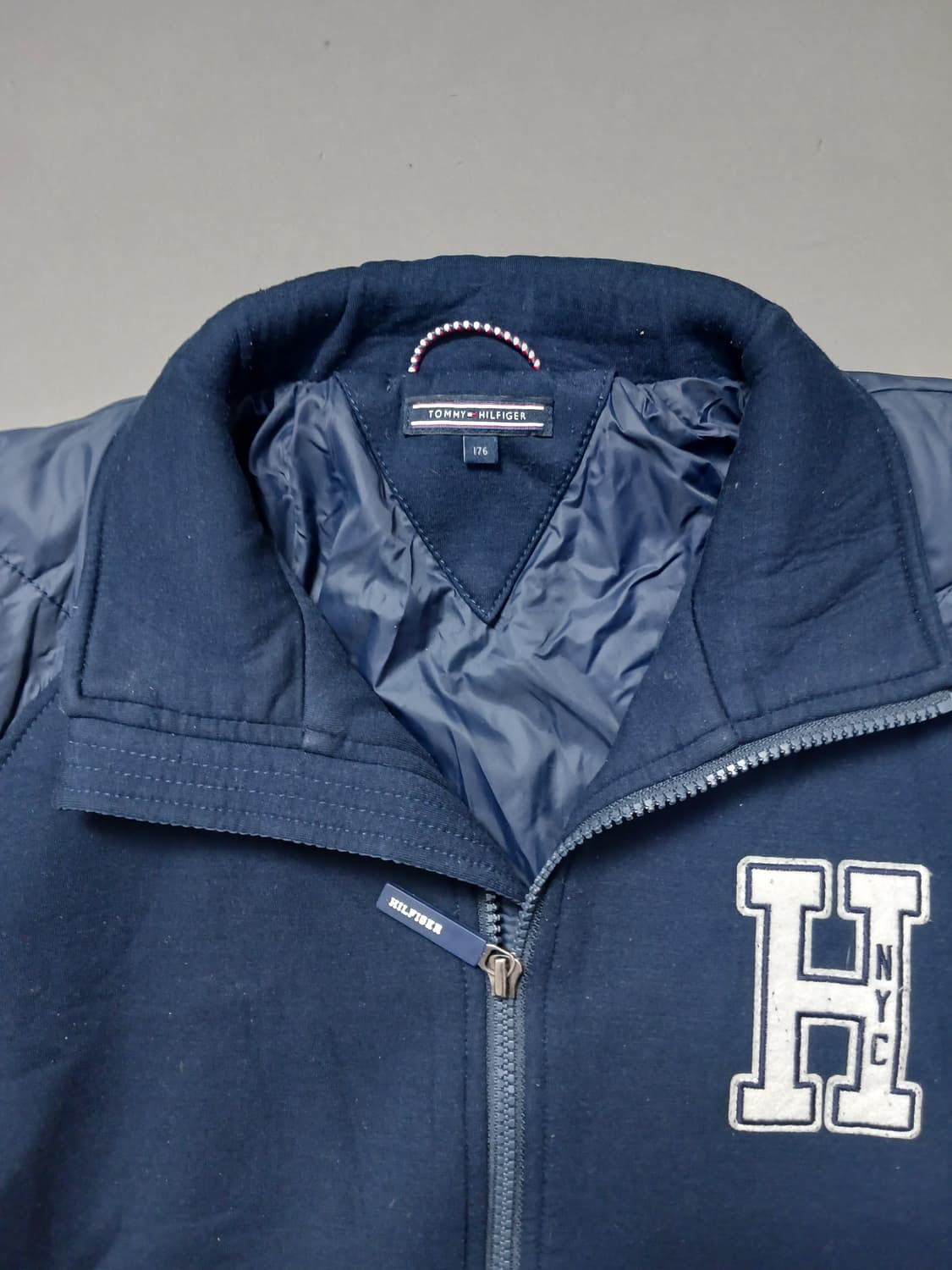 [176] 타미힐피거 키즈 퀼팅 레이어드 집업 봄버 자켓 상품이미지6