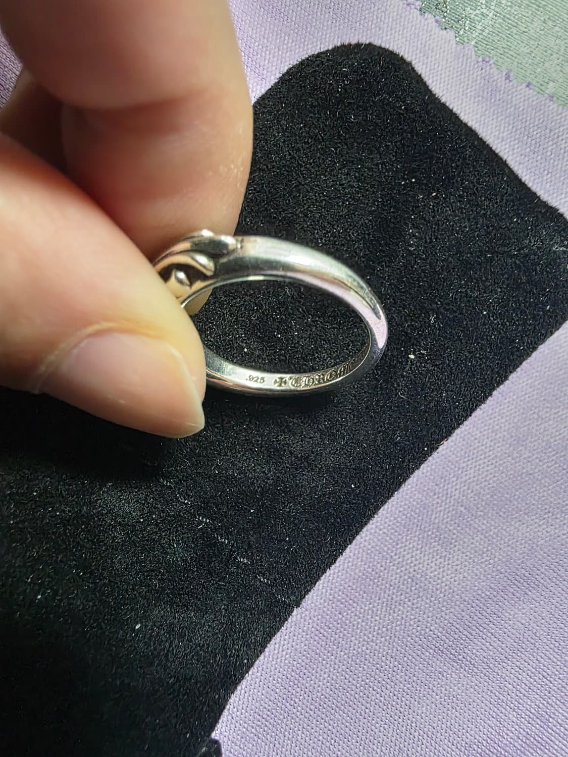 크롬하츠  베이비플로랄 8.5 링 반지 ㅍㅍㅍ 상품이미지3