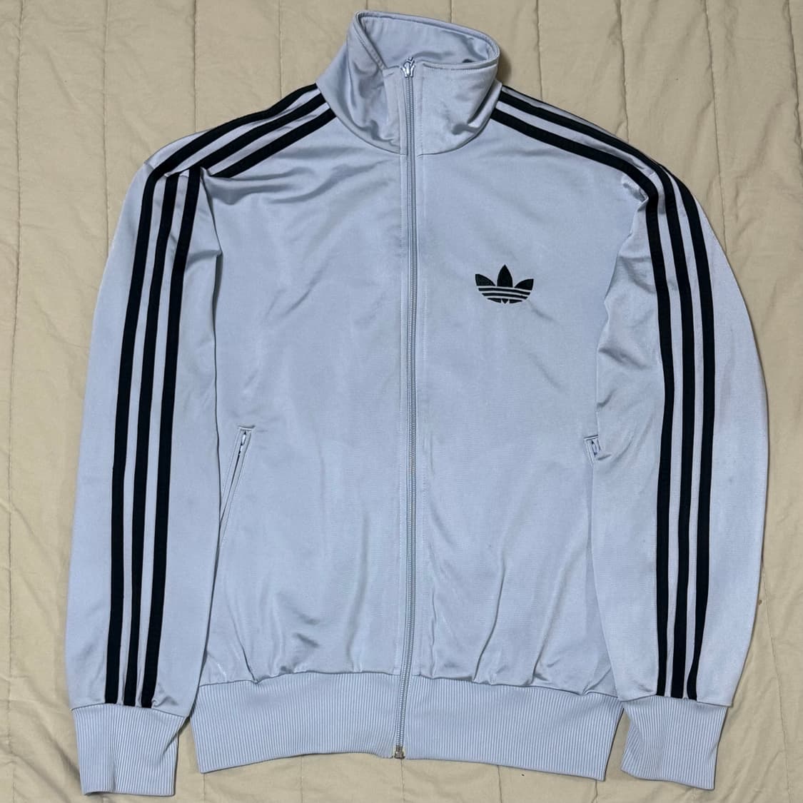 아디다스 파이어버드 대대장 희귀 스카이블루 하늘 소라 져지 트랙탑 상품이미지2