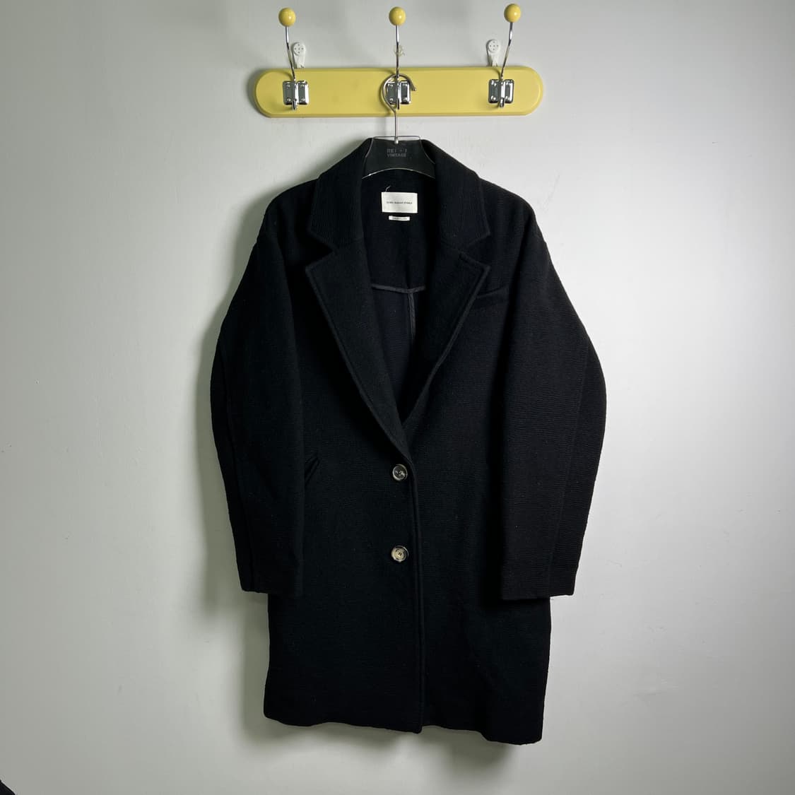 이자벨 마랑 에뚜왈 블랙 싱글 코트 36 상품이미지1