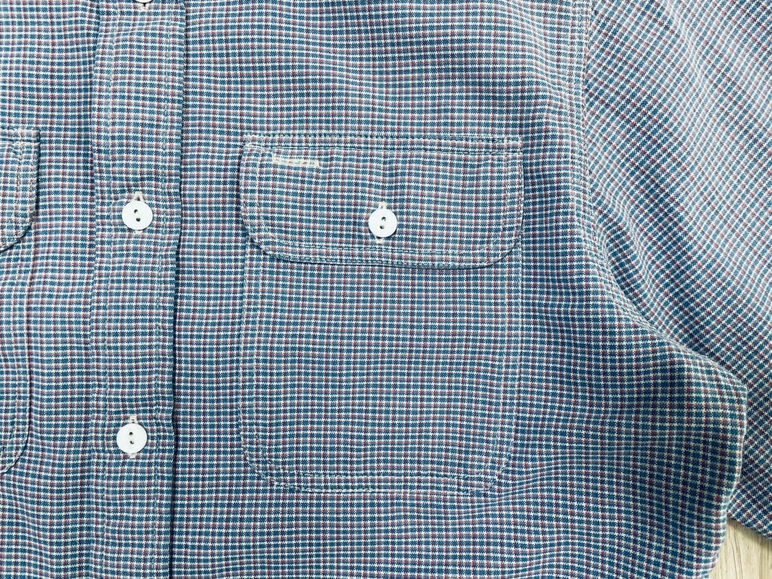 90~95) RRL 잔체크 워크셔츠 상품이미지6