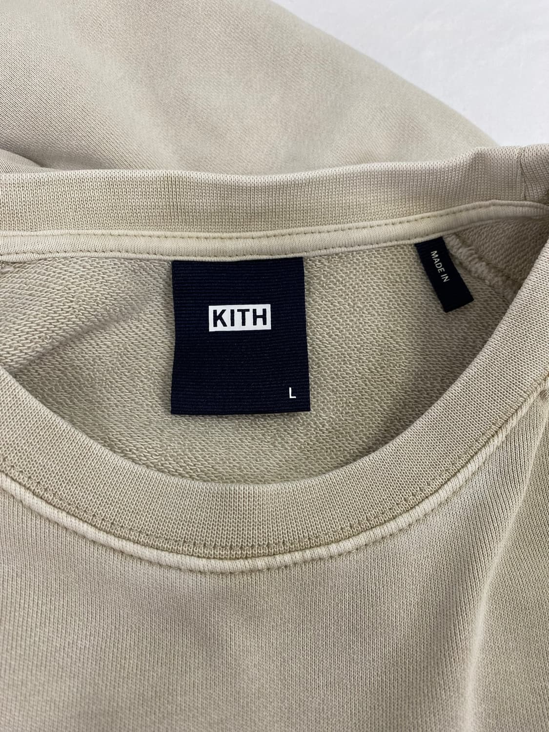 키스 KITH 센터로고 워시드 스트링 반팔 L <305> 상품이미지4