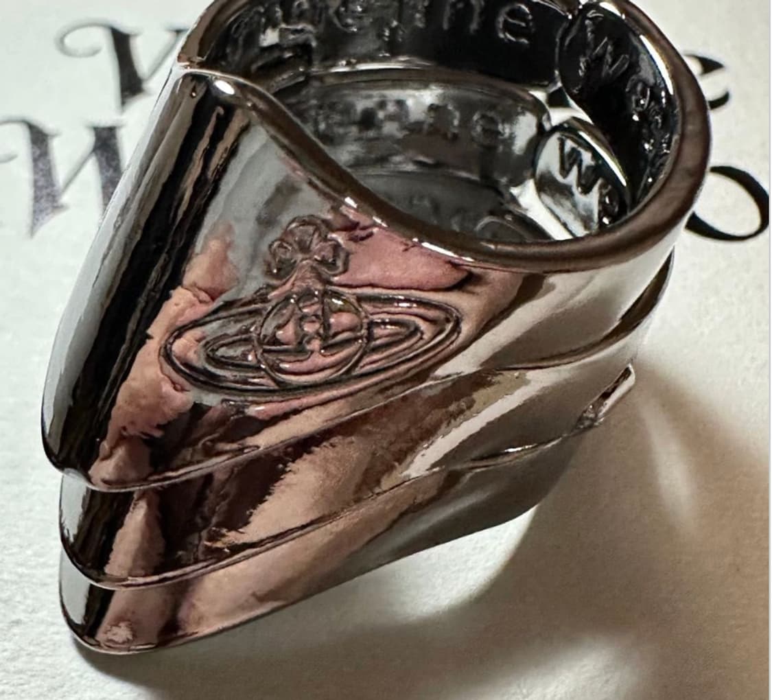 비비안웨스트우드 아카이브 orb 각인 너클링 상품이미지2