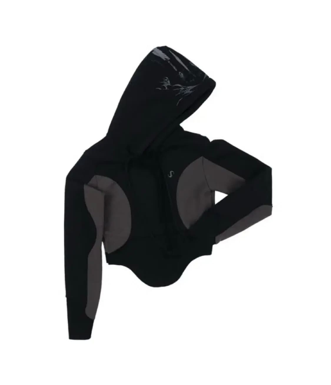 오호스 커브드 그래픽 후드티 size 1 상품이미지1