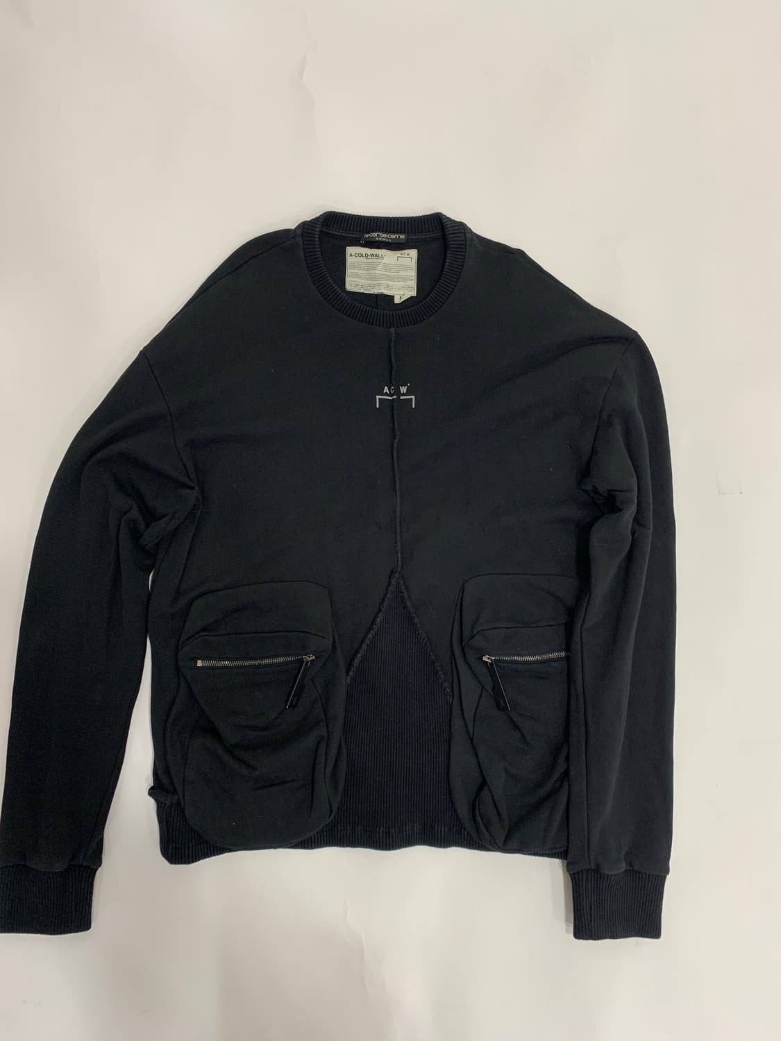 A-COLD-WALL* 블랙 스웨트셔츠 M 상품이미지1