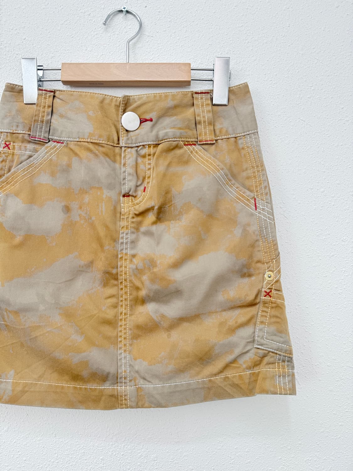 빈티지 Avirex 카모플라쥬 카고 미니 스커트 상품이미지2