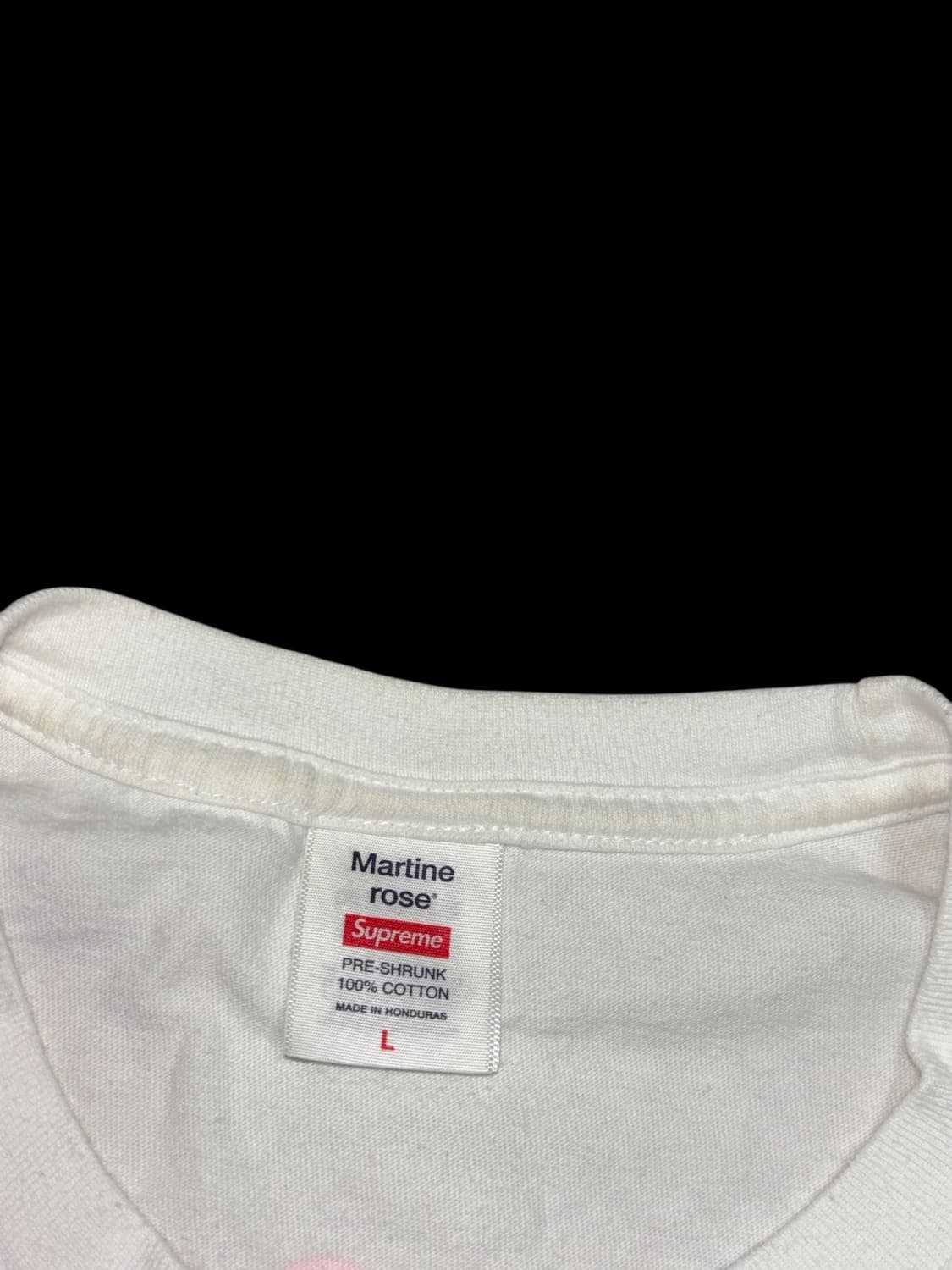 슈프림 x 마틴로즈 콜라보 반팔 상품이미지4