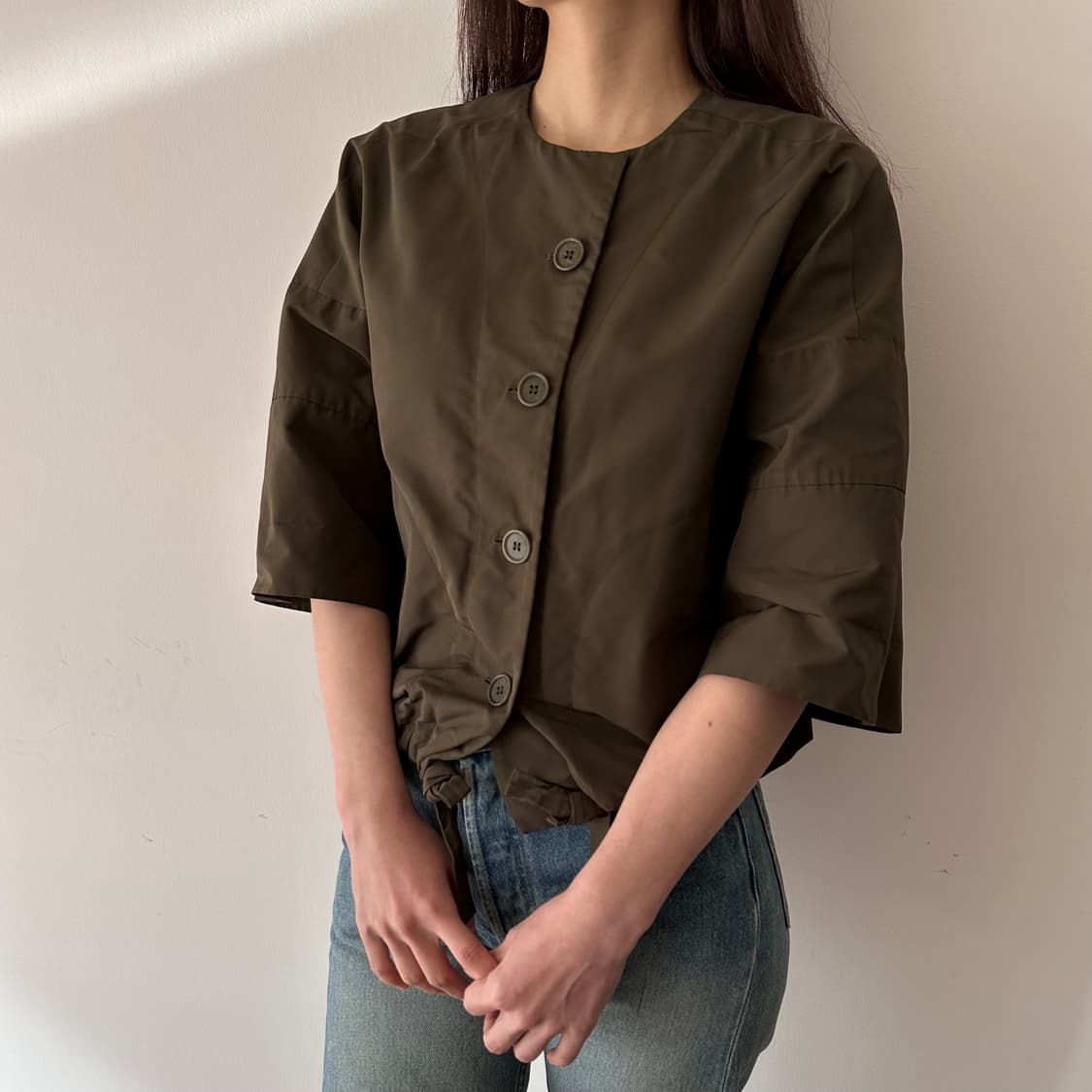 질샌더 jil sander navy 칠부 자켓 상품이미지1