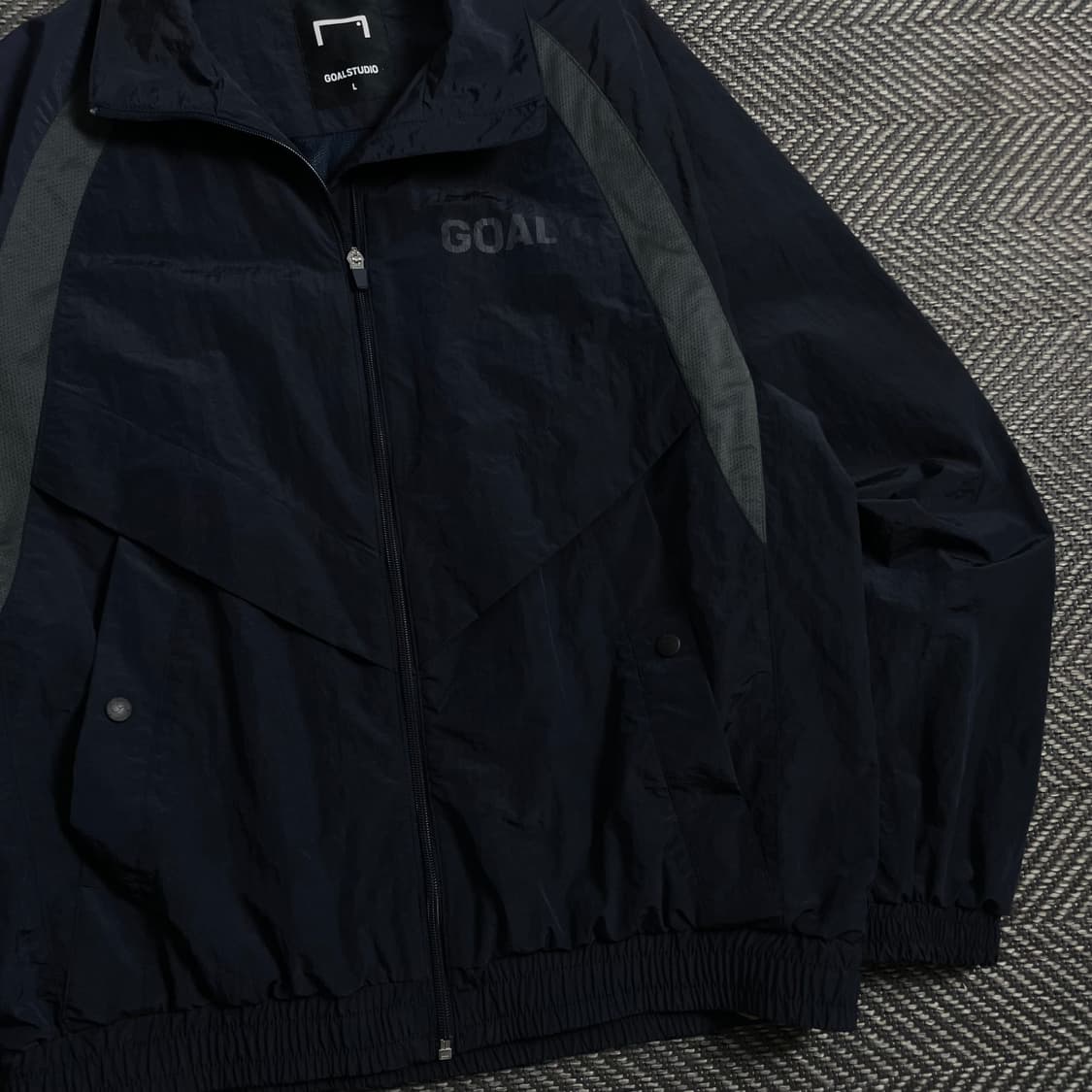 골스튜디오 리플렉티브 로고 디테일 바람 막이 자켓 y 4497 상품이미지4