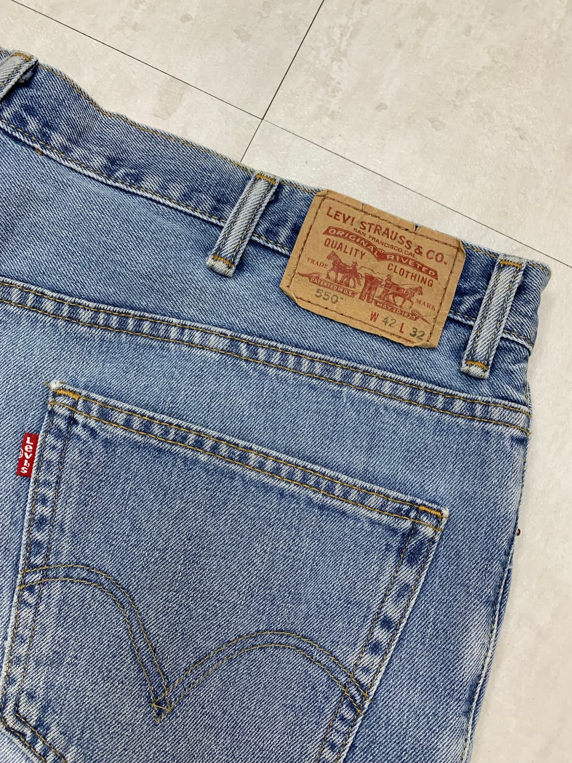 리바이스 550 데님 팬츠 #483 상품이미지8