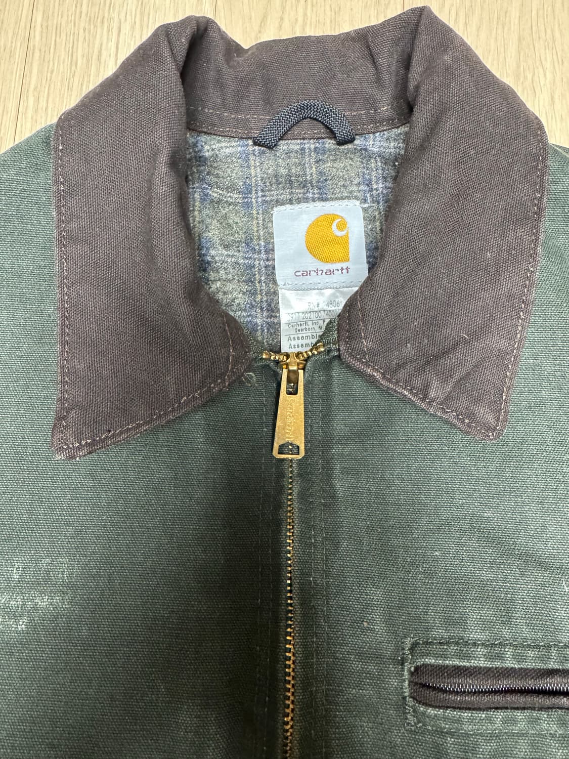 칼하트 디트로이트 j97 모스 라지 mos large 상품이미지3