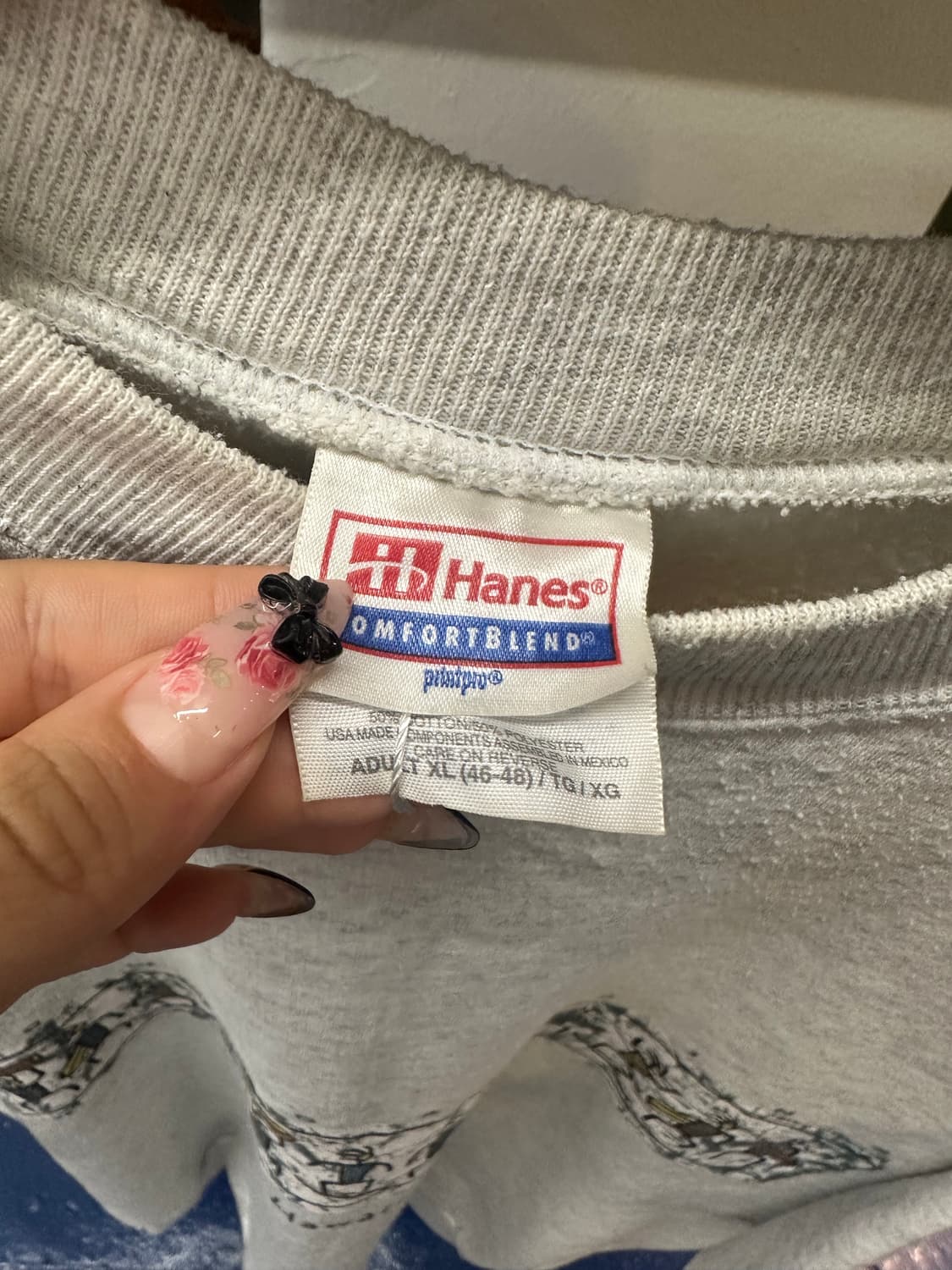Hanes hawaii surf 컷오프 스웻셔츠 상품이미지4