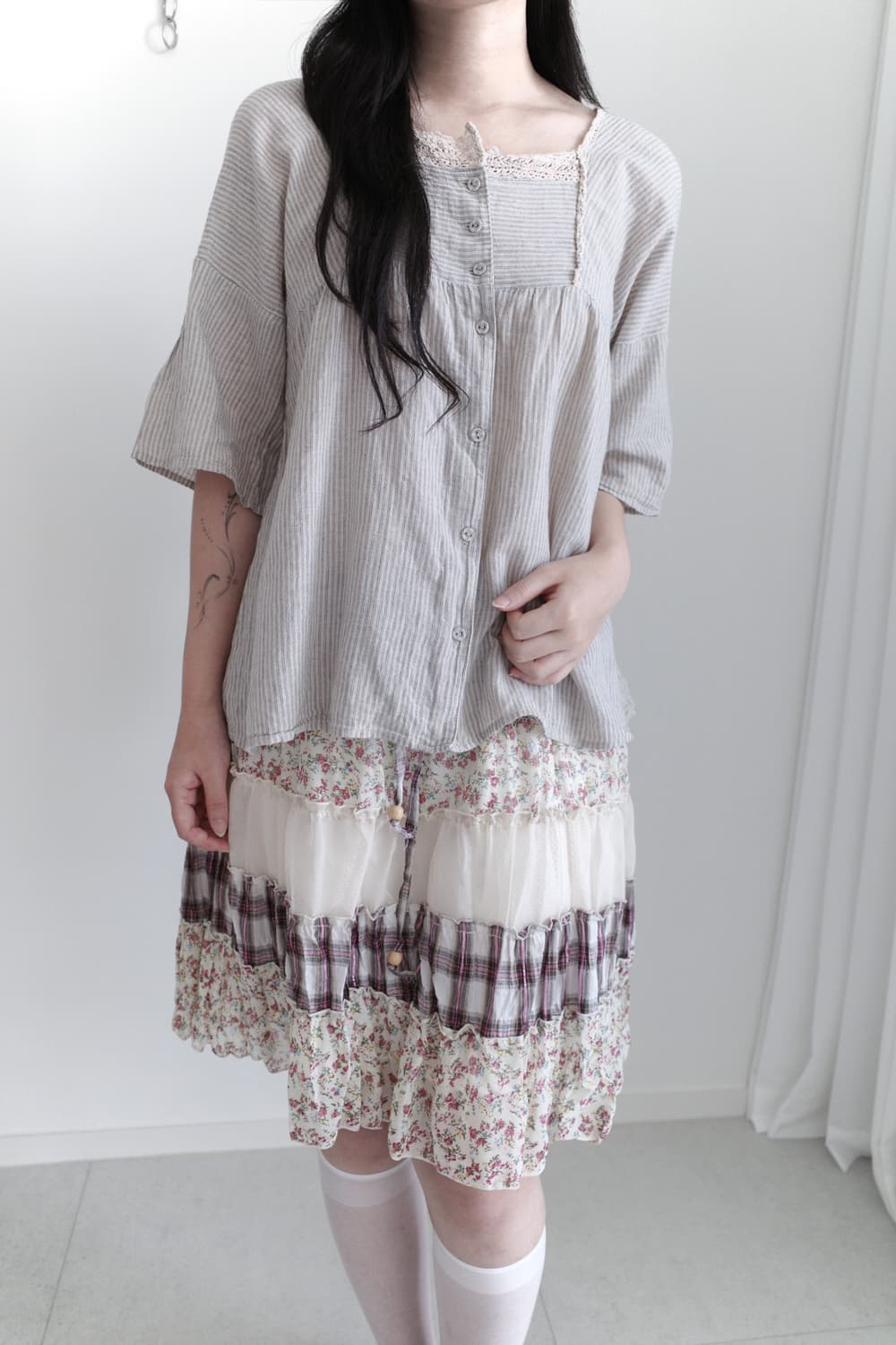 sm2) stripe boots T  상품이미지6
