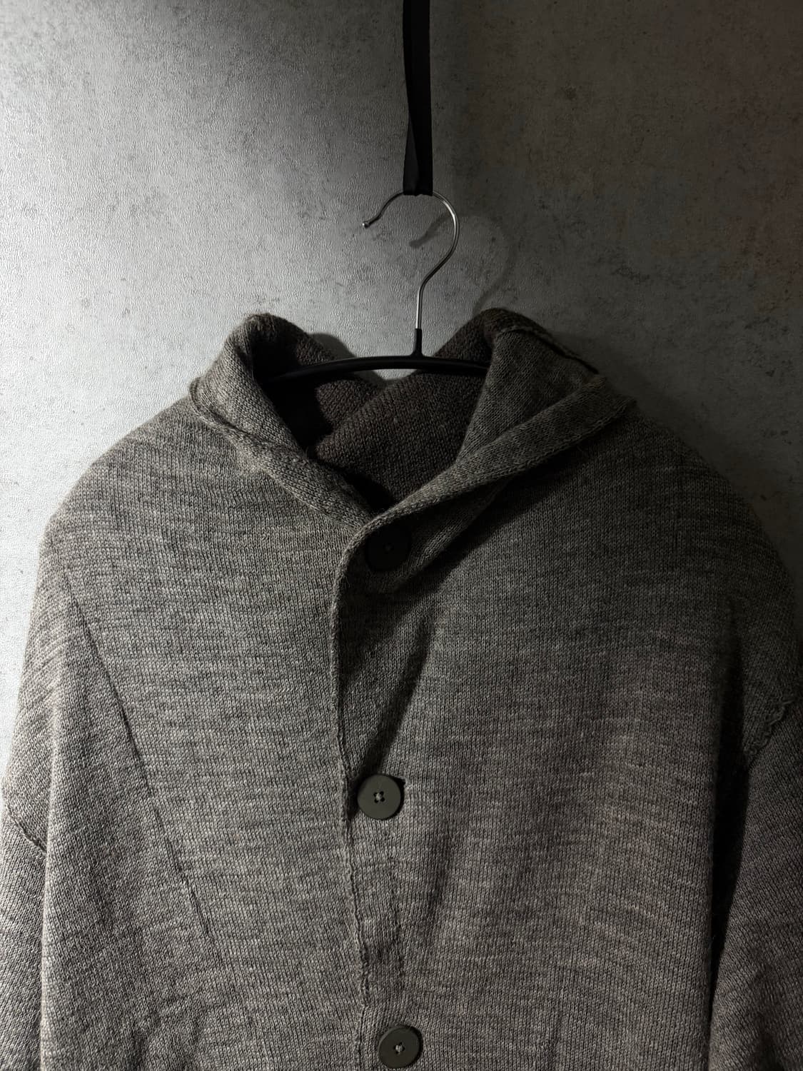 트랜짓 카라 니트 가디건 상품이미지5