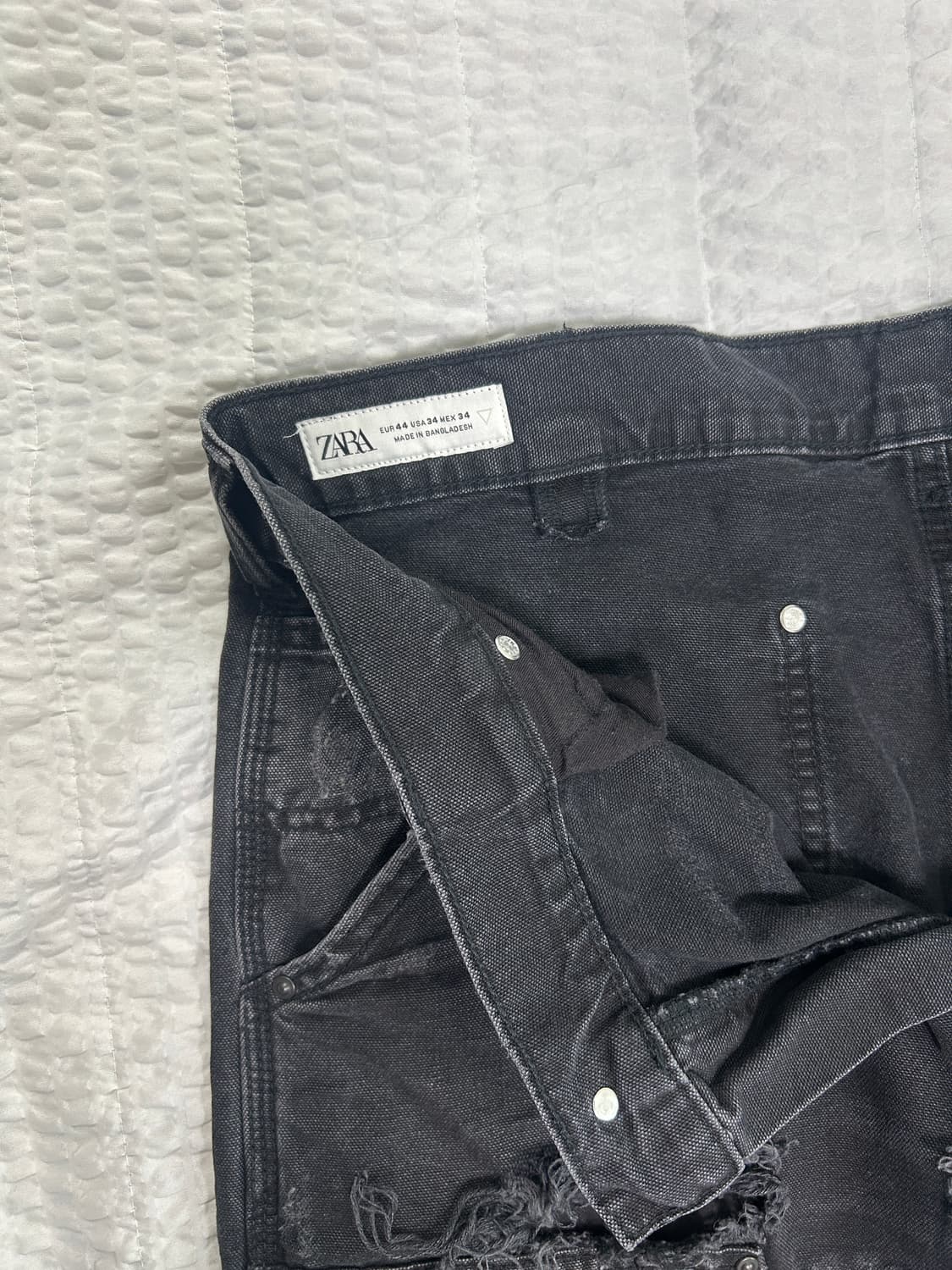 [34] 자라 워싱 카펜터 진 상품이미지3