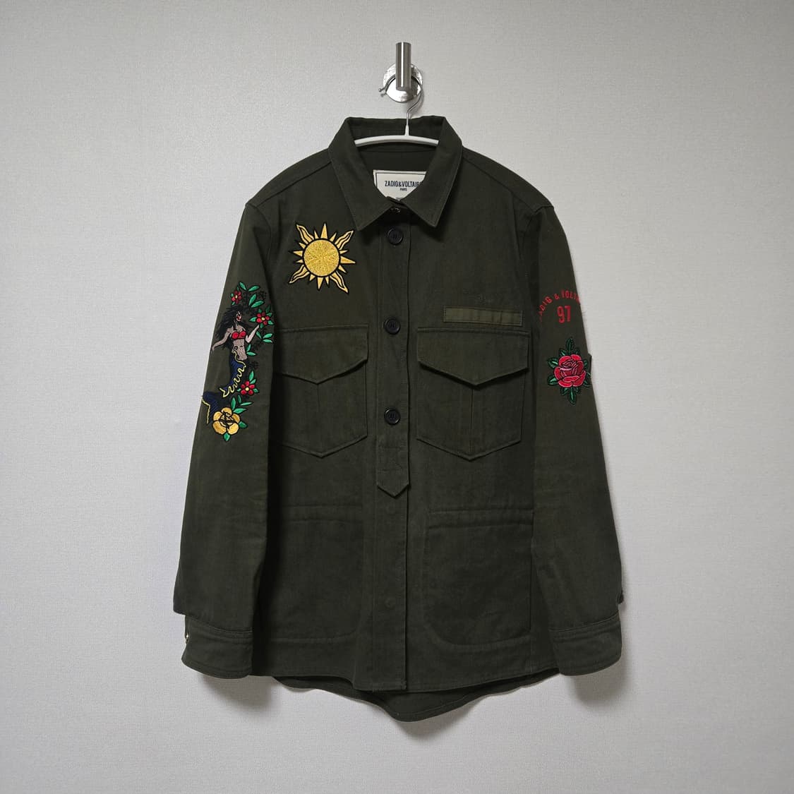 쟈딕앤볼테르 코튼 와펜 자켓 /여성 자켓/ 여자 자켓  상품이미지3