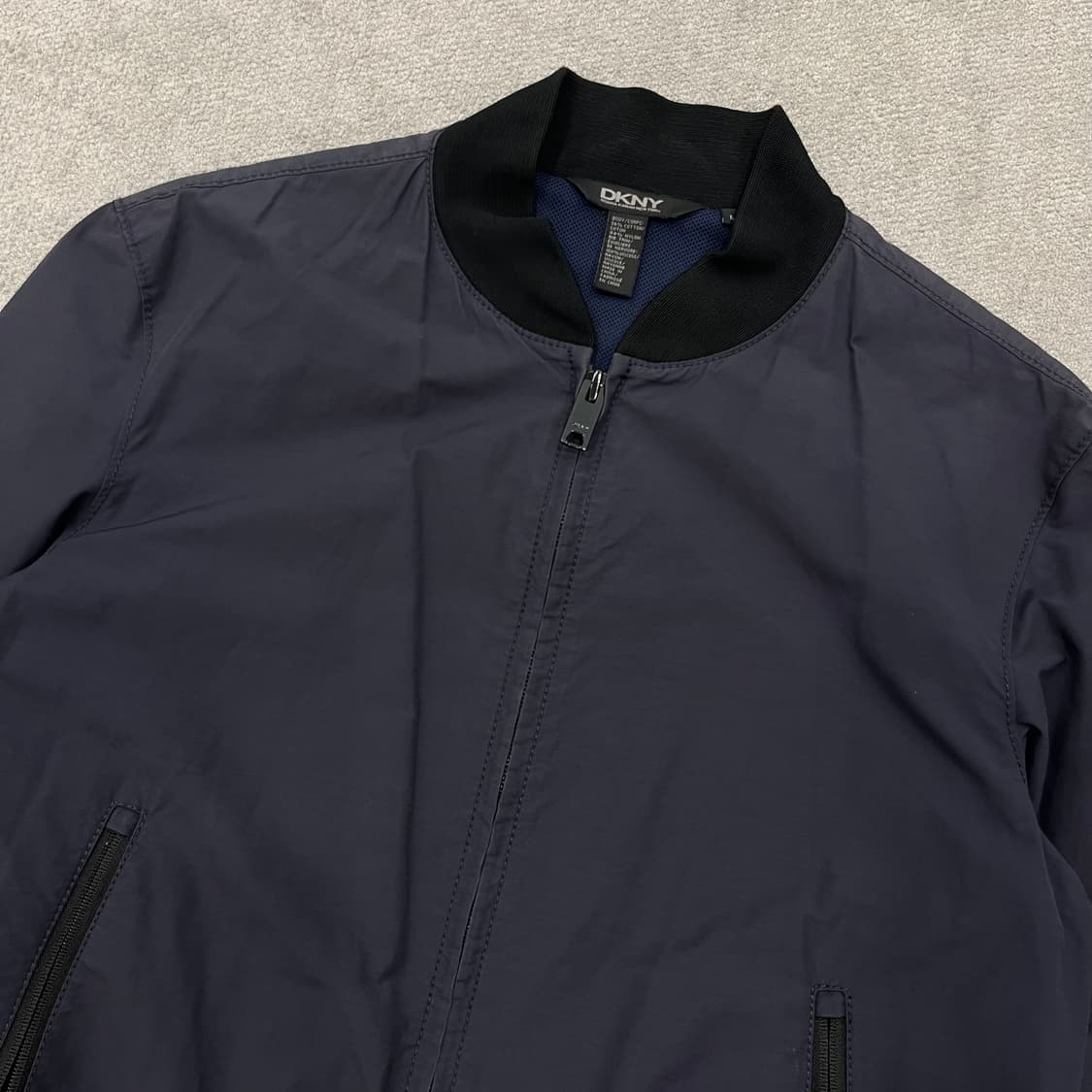 M DKNY 네이비 투웨이 블루종 자켓 상품이미지2