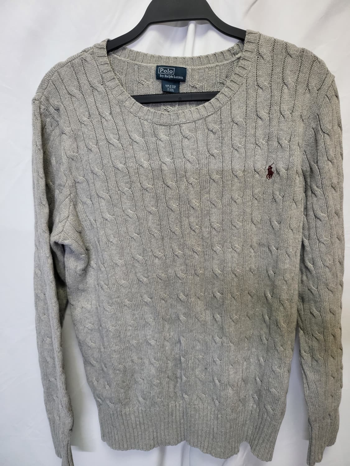 폴로 랄프로렌  그레이 니트 L 상품이미지1