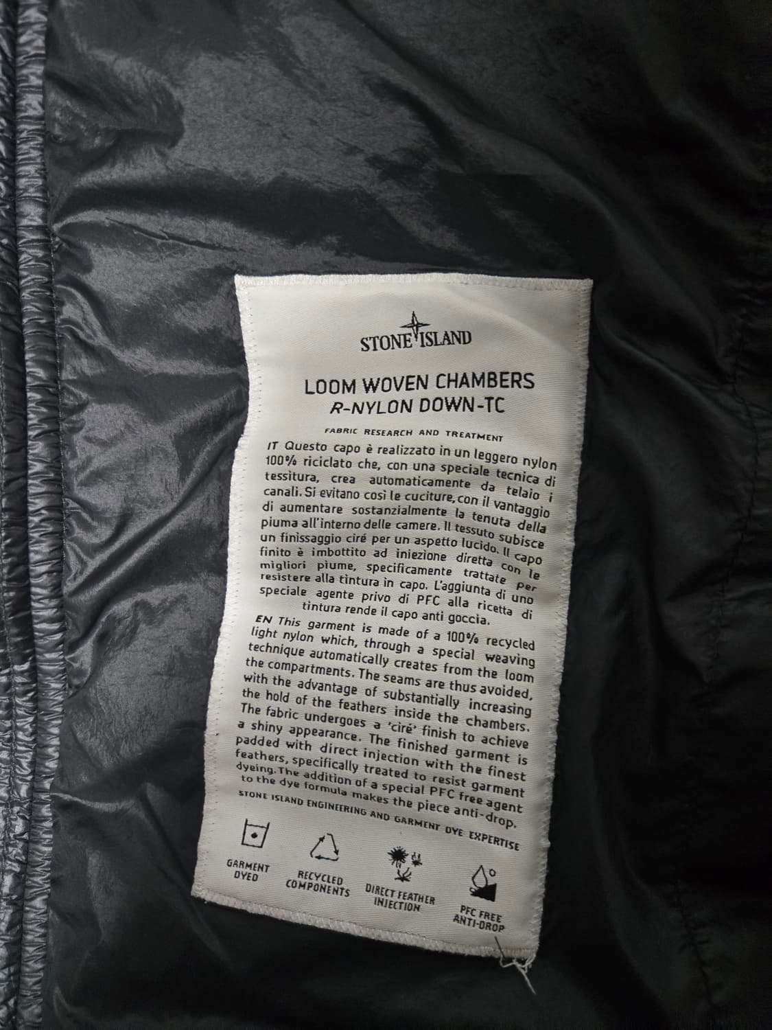 스톤아일랜드 룸우븐 24fw-a0029 블랙L 상품이미지2