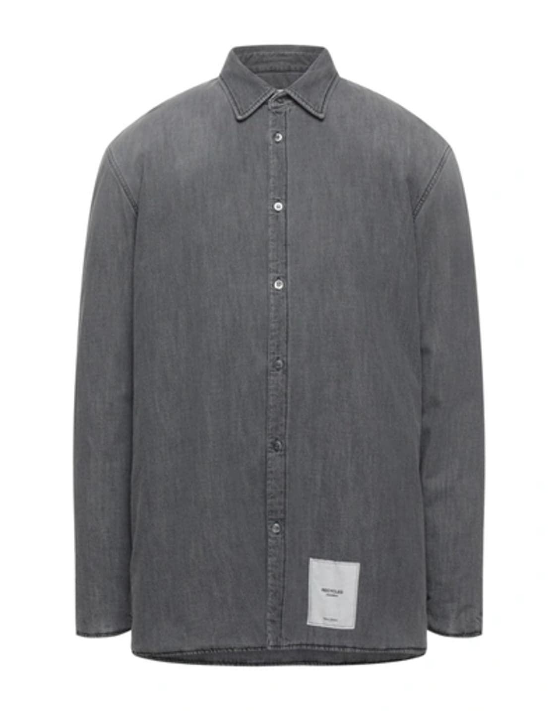 [새제품]41 마르지엘라 데님 자켓 패디드 패딩 흑청 마르지엘라 데님셔츠 상품이미지3