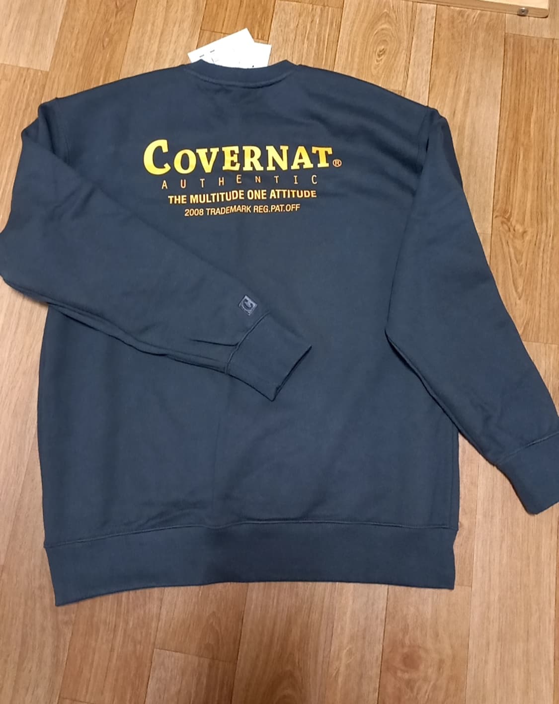 커버낫 레이아웃 로고 맨투맨 상품이미지2